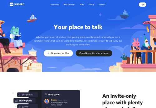Discord is the easiest way to talk over voice, video, and text. Talk, chat, hang out, and stay close with your friends and communities.